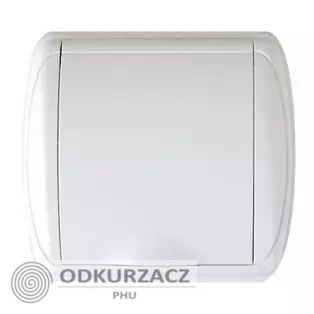 Gniazdo plastikowe DUE białe