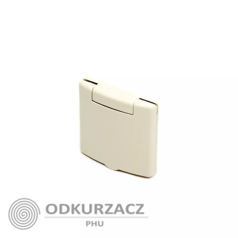 Gniazdo ścienne plastikowe VEX małe migdał Gniazdo ścienne plastikowe VEX małe migdał