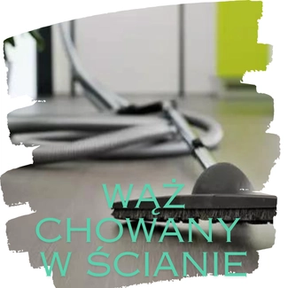 wąż chowany w ścianie